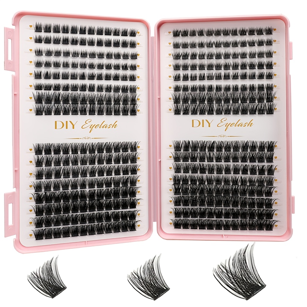 Eyelash Extension In Chinese - DIY 속눈썹 연장 책, 384/416 D-컬