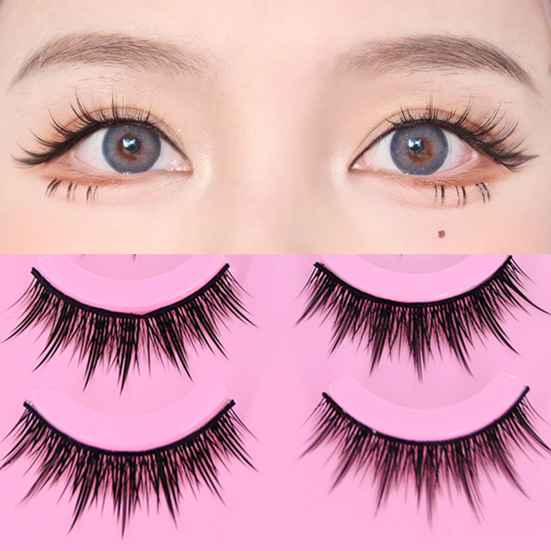 Eyelash Extension Japanese Style - 5 쌍 길고 두꺼운 천연 일본식