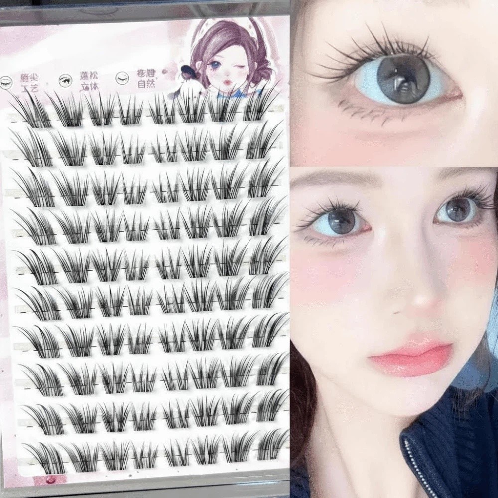 Eyelash Extension In Chinese - 풀 스트립 인조 속눈썹 새로운 중국