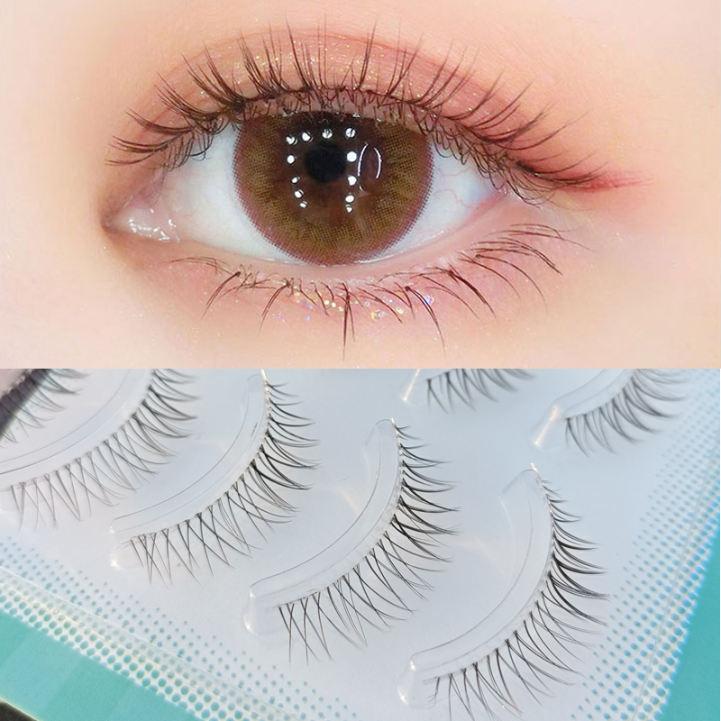 Eyelash Extension Japanese Style - ICYCHEER 메이크업 에어 속눈썹 세트, 긴
