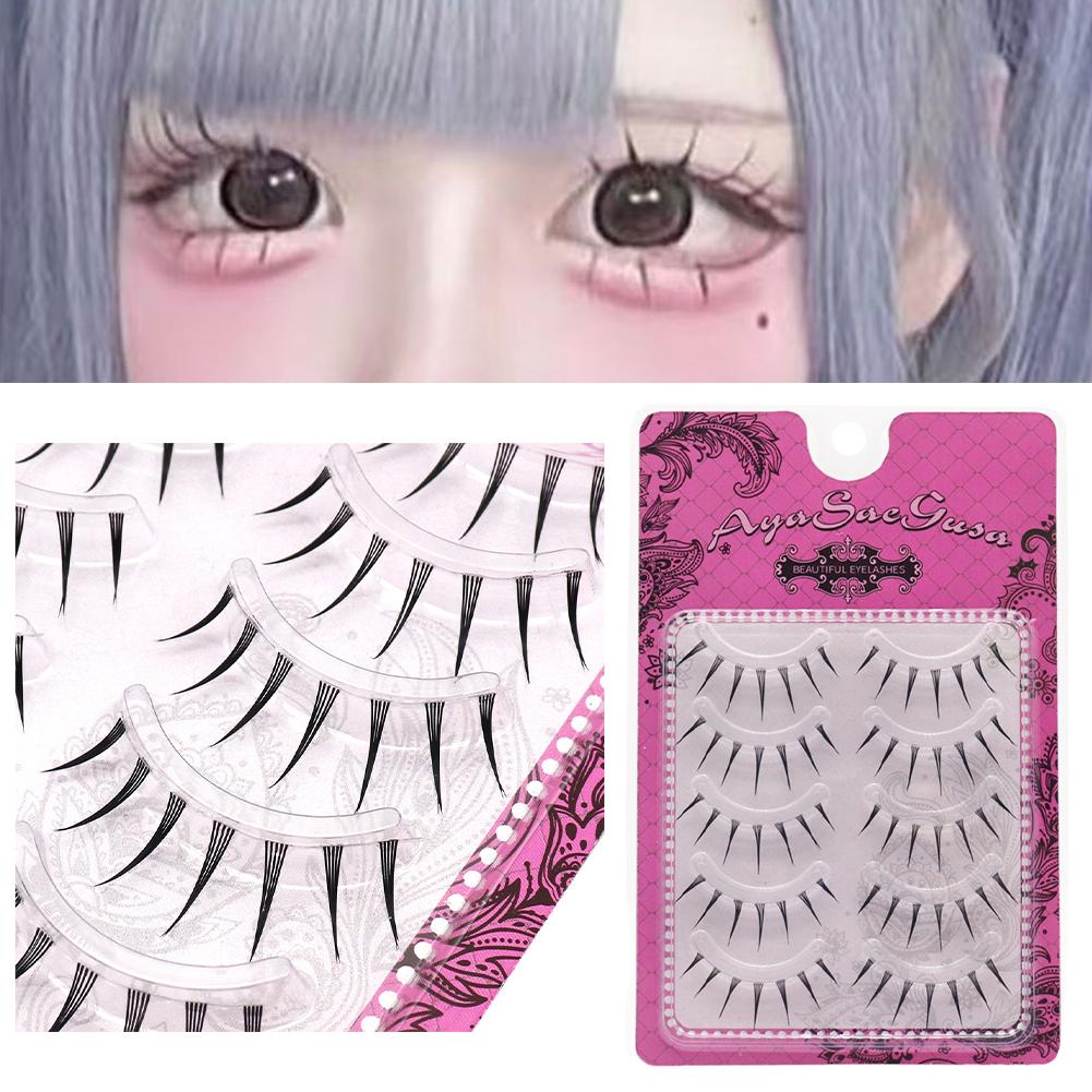 Eyelash Extension Japanese Style - 5 쌍 일본식 요정 속눈썹 자연스럽고