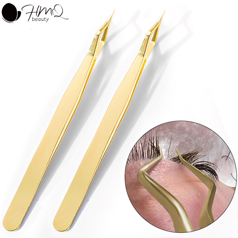 Isolation Tweezer Curved - 새로운 디자인의 절연 속눈썹 연장 핀셋