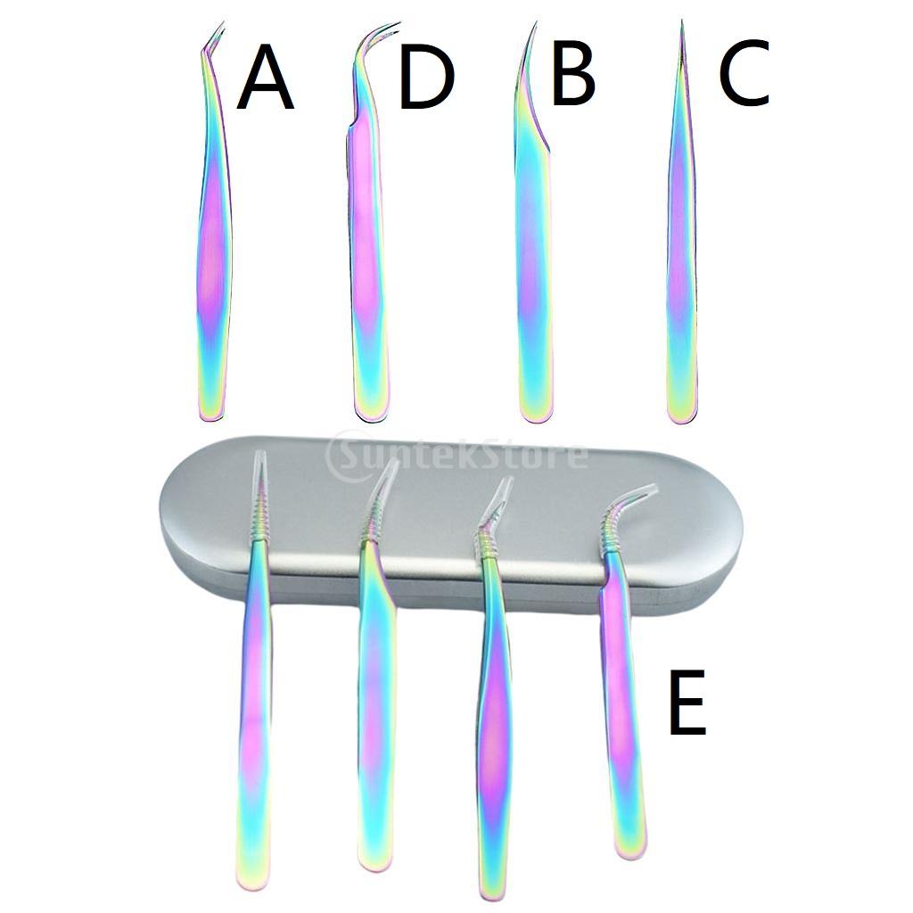Isolation Tweezer Curved - 전문 속눈썹 핀셋 직선 및 곡선