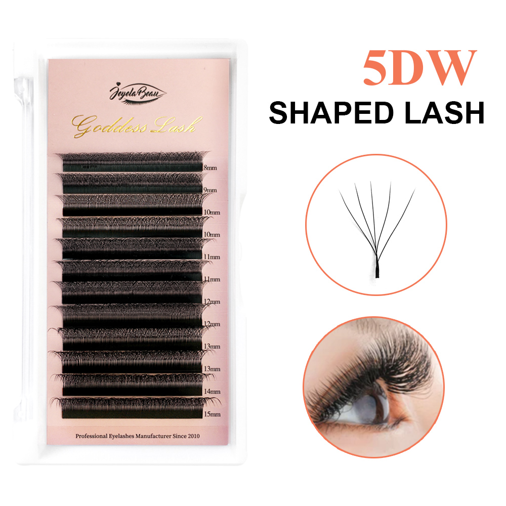 Mega Volume Lash - 여신 5D W형 속눈썹 대량 묶음