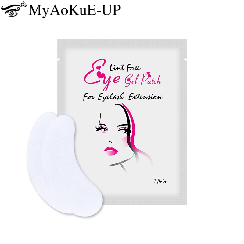 Under Eye Gel - 100 쌍 속눈썹 패치 하이드로 겔