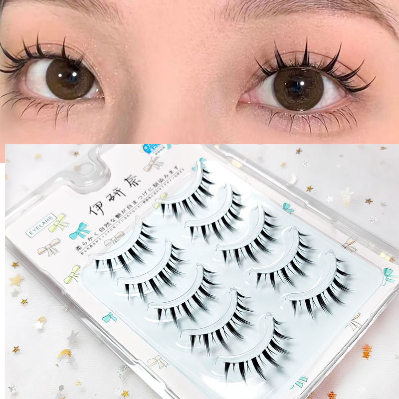 Eyelash Extension Japanese Style - 여성용 천연 일본 메이크업 인조 속눈썹,
