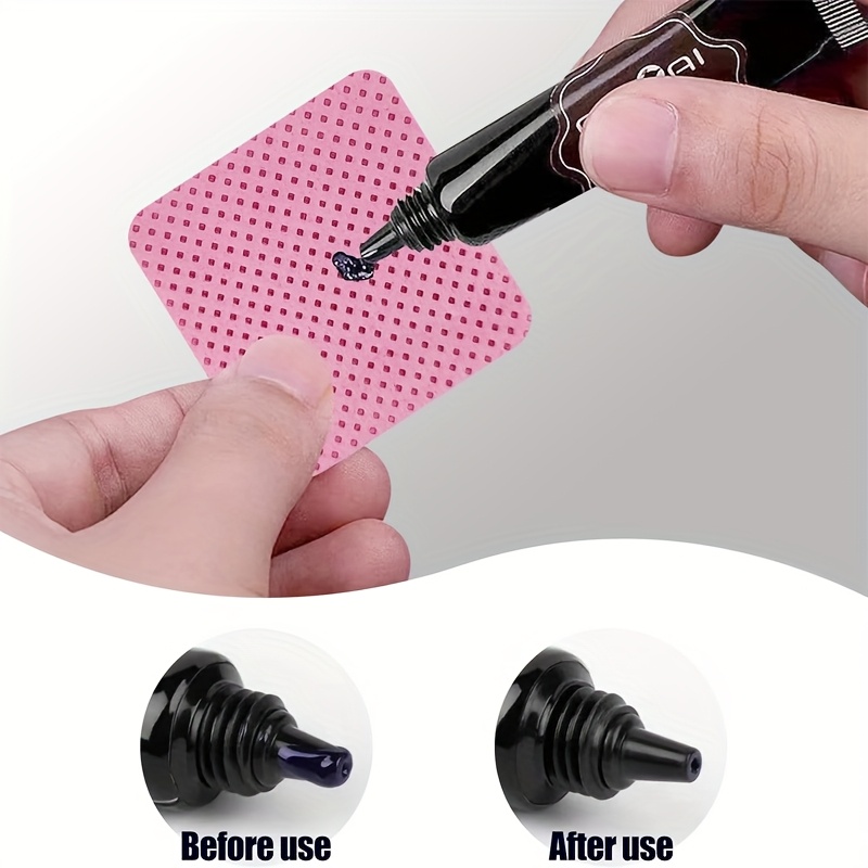 Eyelash Extension Removal - 50/100/200개입 보풀 없는 네일 와이프, 젤