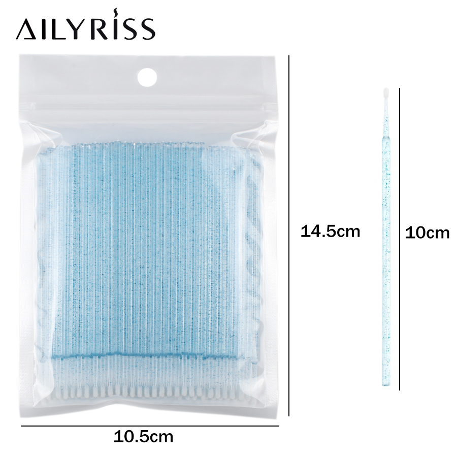 일회용 속눈썹 브러쉬 면봉 100pcs 마이크로 브러쉬 - Eyelash Extension Removal 리뷰 및 가격
