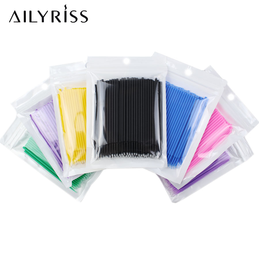 일회용 속눈썹 브러쉬 면봉 100pcs 마이크로 브러쉬 - Eyelash Extension Removal 리뷰 및 가격