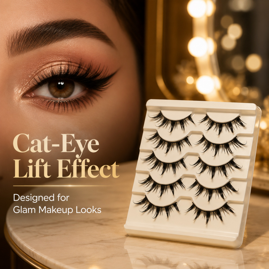 코스프레 가짜 속눈썹 5개입 작은 악마 스타일 3D 데 - Eyelash Extension Japanese Style 리뷰 및 가격