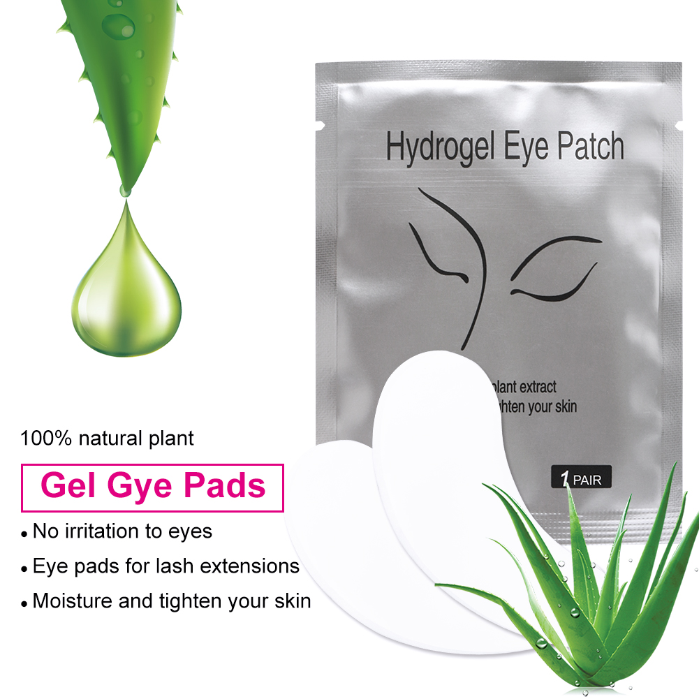 50/100 쌍 확장 젤 용 아이 패치 린트 프리 페이 - Under Eye Gel 리뷰 및 가격