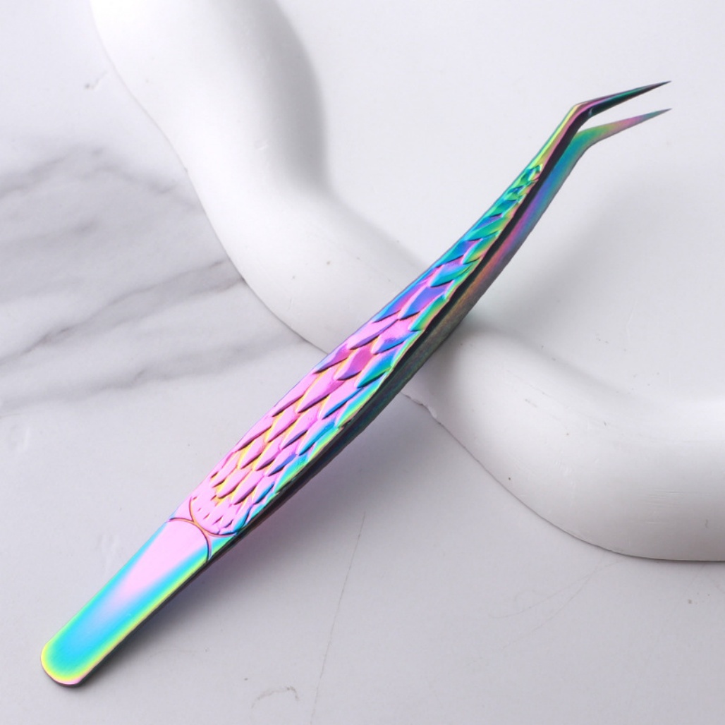 전문 속눈썹 연장용 핀셋 세트, 스테인리스 스틸 직선형 - Isolation Tweezer Curved 리뷰 및 가격