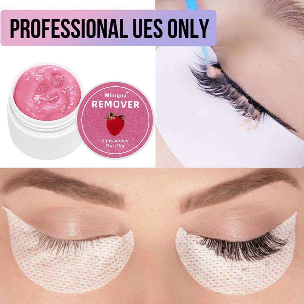 15g 속눈썹 접착제 제거 크림 전문가용 속눈썹 연장  - Eyelash Extension Removal 리뷰 및 가격