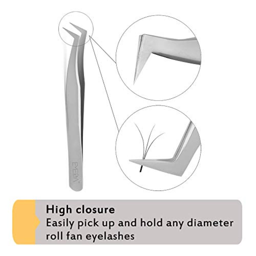 볼륨 속눈썹 연장용 핀셋 전문가용 정밀 스테인리스 스틸 - Mega Volume Lash 리뷰 및 가격