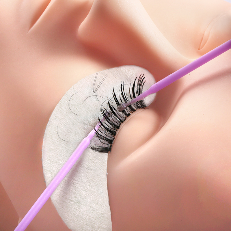 50/100PCS 일회용 마이크로 브러쉬 속눈썹 연장  - Eyelash Extension Removal 리뷰 및 가격