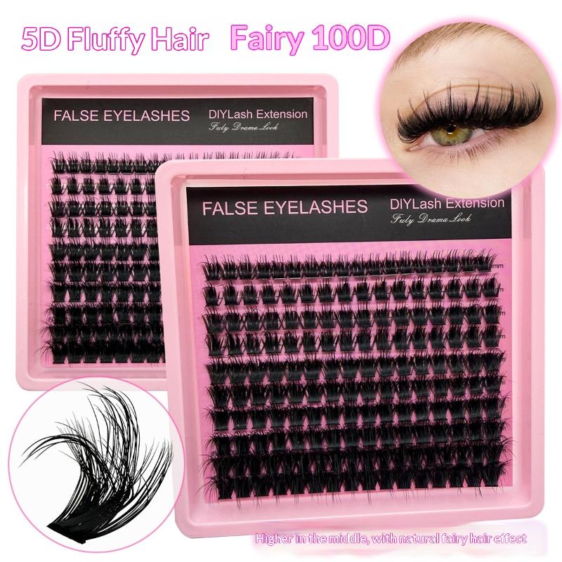 8~16mm D컬 플러피 래쉬 클러스터 밍크 볼륨 속눈 - Eyelash Extension Salon 리뷰 및 가격
