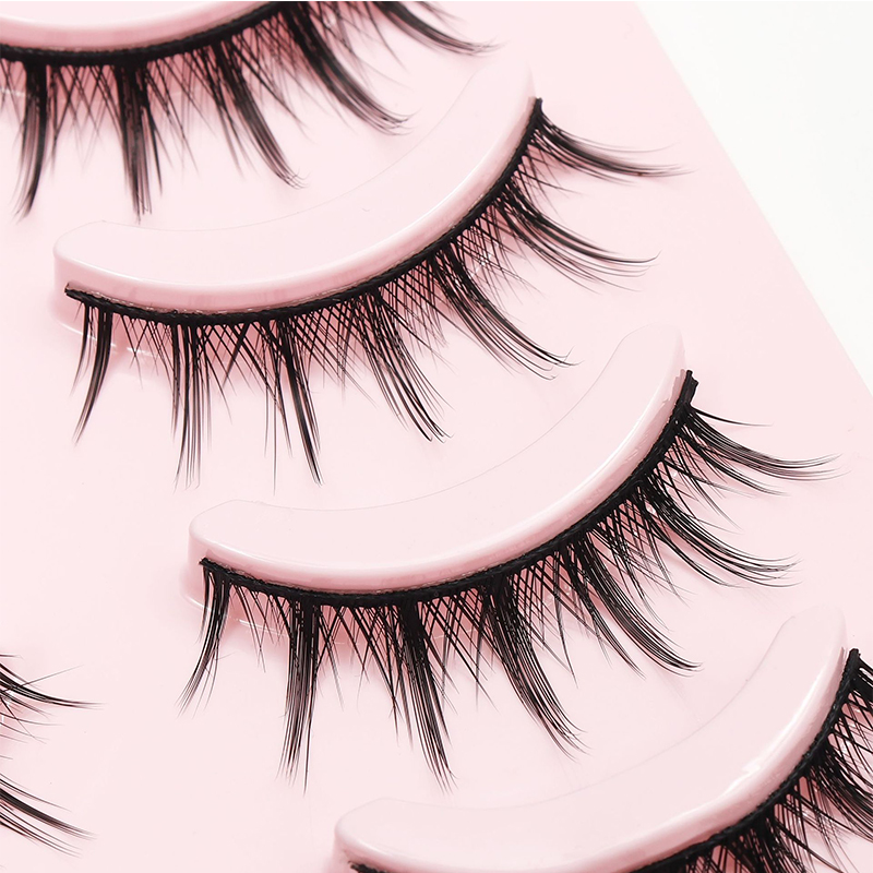속눈썹 5쌍 인조 속눈썹 중국산 자연스러운 짧은 풀 스 - Eyelash Extension In Chinese 리뷰 및 가격