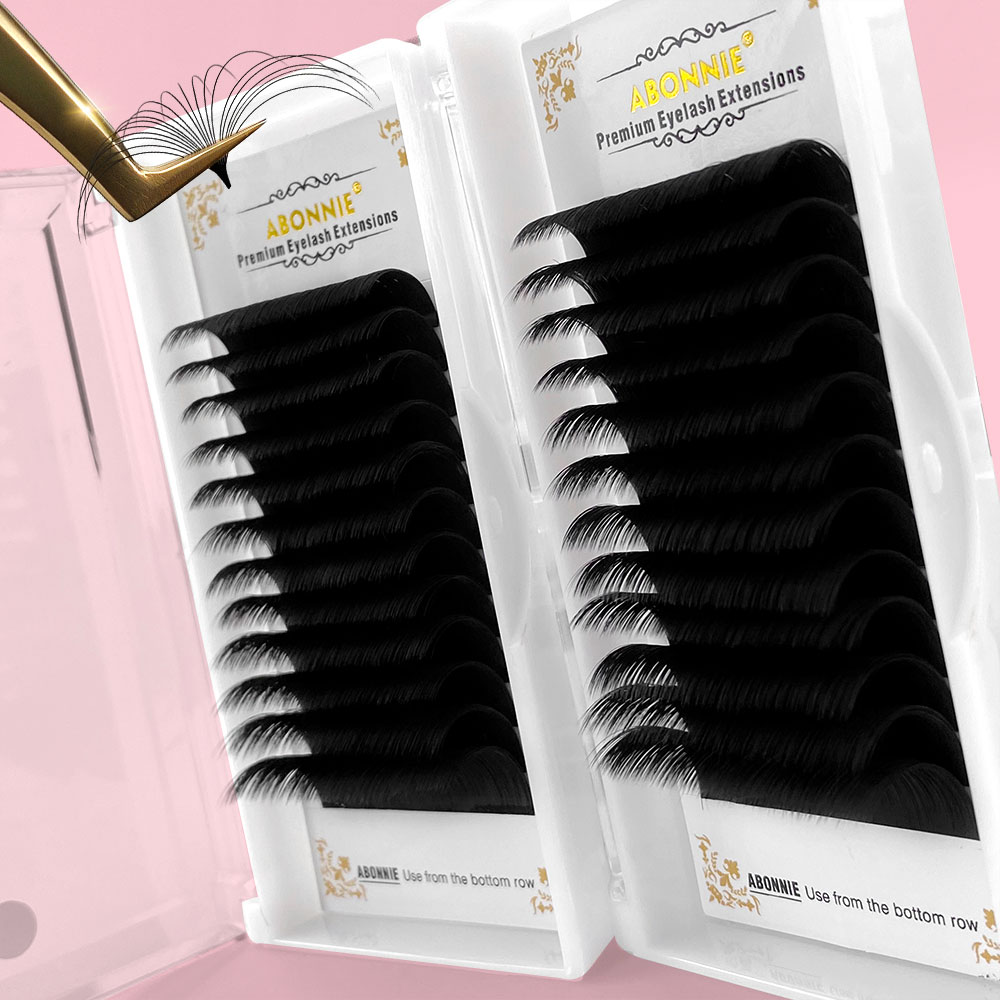 아보니 0.03-0.10mm 이지 팬 오토 속눈썹 연장 - Mega Volume Lash 리뷰 및 가격