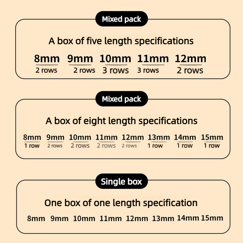 0.07mm LC 컬 카멜리아 속눈썹 연장 롱 피크 포 - Eyelash Extension In Chinese 리뷰 및 가격