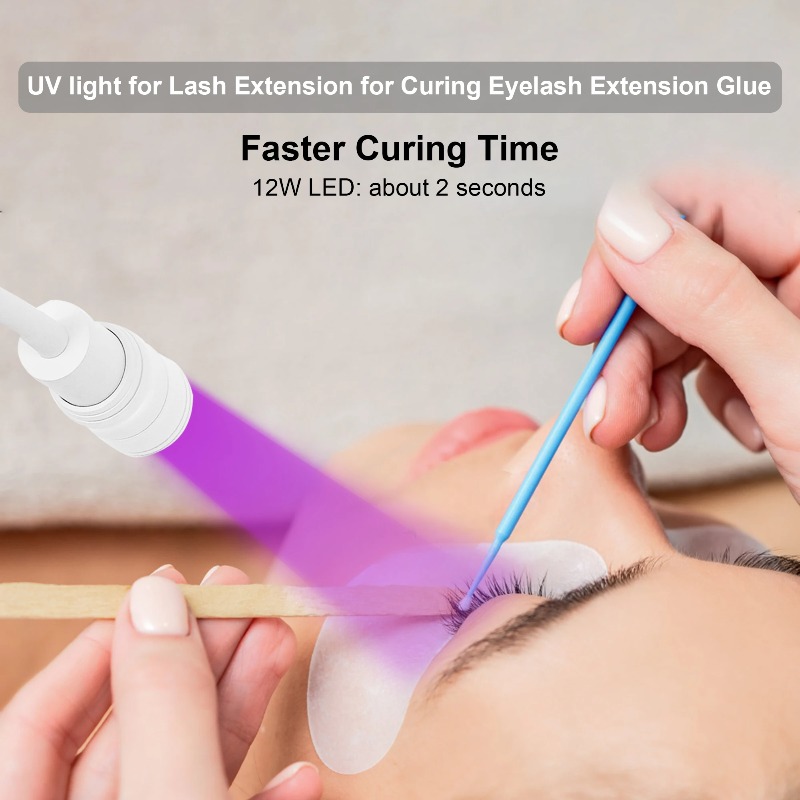 UV 속눈썹 램프 이식 연장 눈썹 젤 글루 경화 뷰티  - Eyelash Extension Salon 리뷰 및 가격