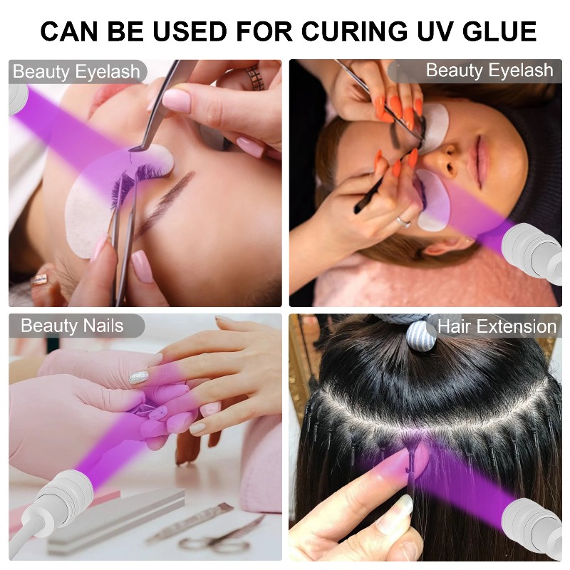 UV 속눈썹 램프 이식 연장 눈썹 젤 글루 경화 뷰티  - Eyelash Extension Salon 리뷰 및 가격