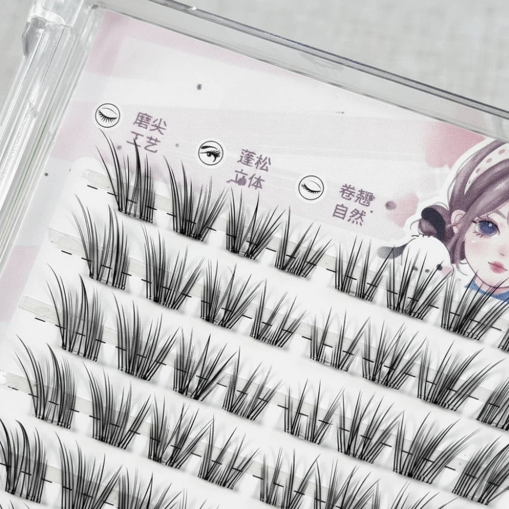 풀 스트립 인조 속눈썹 내추럴 롱 핸드메이드 가짜 속눈 - Eyelash Extension In Chinese 리뷰 및 가격