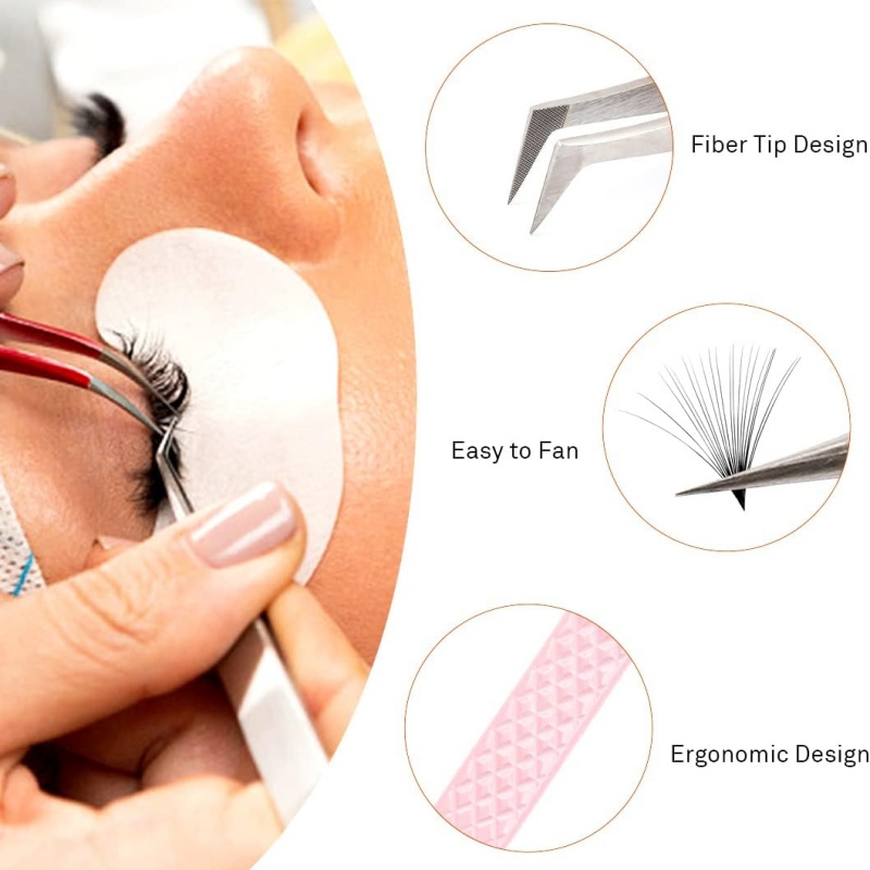 고정밀 속눈썹 연장용 핀셋 (파이버 팁) 전문 볼륨 아 - Isolation Tweezer Curved 리뷰 및 가격