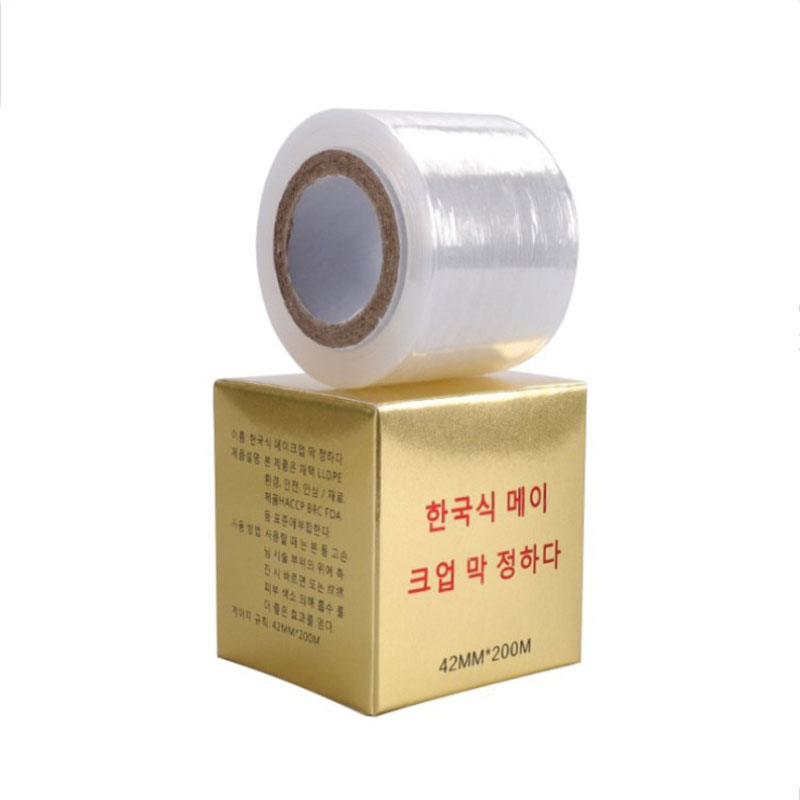 1 롤 200M 가짜 속눈썹 확장 투명 플라스틱 랩 영 - Eyelash Extension Salon 리뷰 및 가격