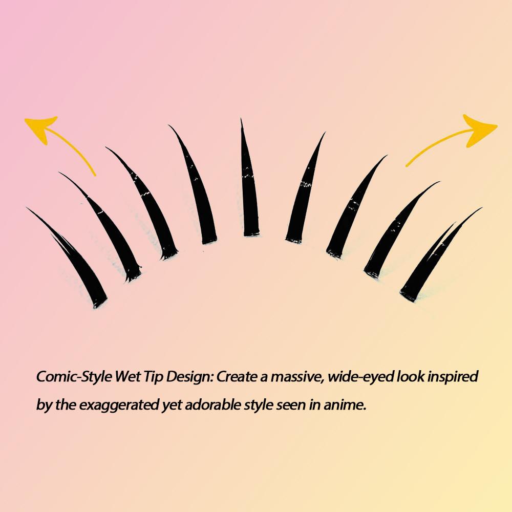 웻팁 코믹 아이 인조 속눈썹 일본 스타일 투명 밴드 소 - Eyelash Extension Japanese Style 리뷰 및 가격