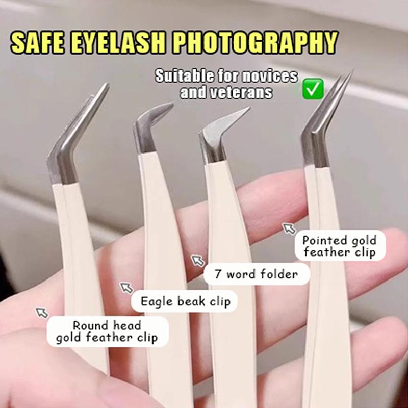 (BF06) 보관 케이스가 있는 인조 속눈썹 핀셋 미끄 - Eyelash Extension Salon 리뷰 및 가격